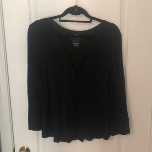 American Eagle Soft & Sexy Cross Long Sleeve